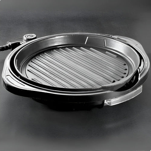 Grill Redondo Startools 1200w Bivolt Churrasco Camping Grelhar