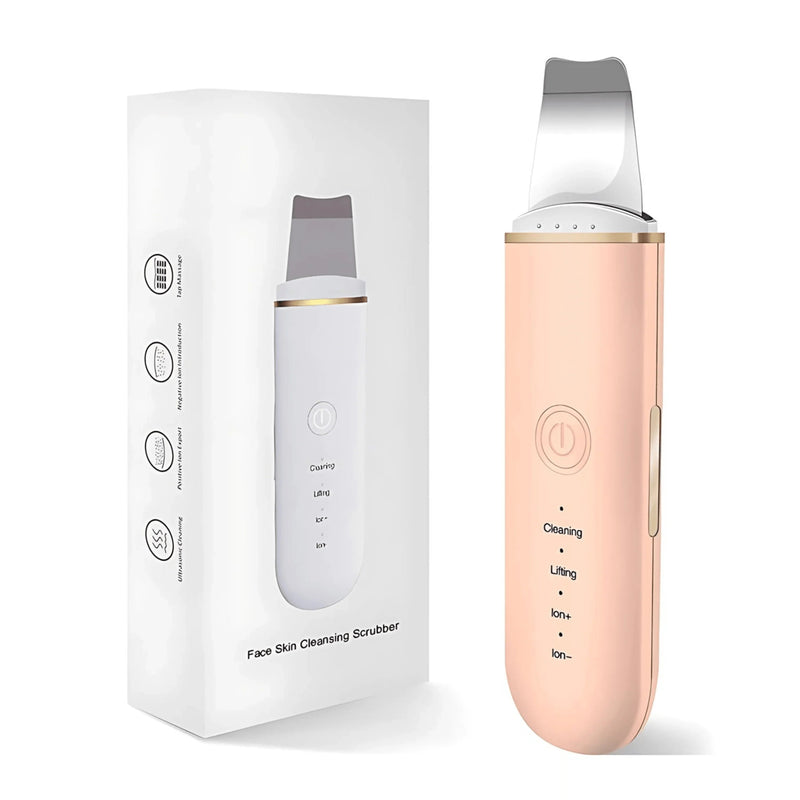 Esfoliador Ultrassônico de Pele: Removedor de Cravos e Limpador Facial com Cavitação