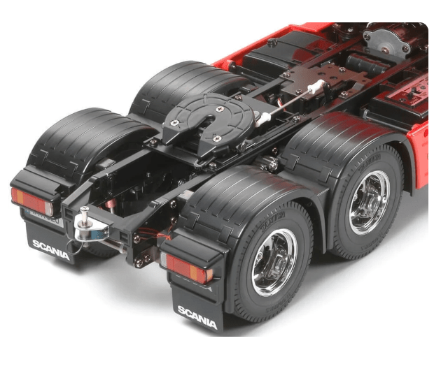 Caminhão Scania S540 6X4 Miniatura Realista de Controle Remoto + Carreta de Brinde